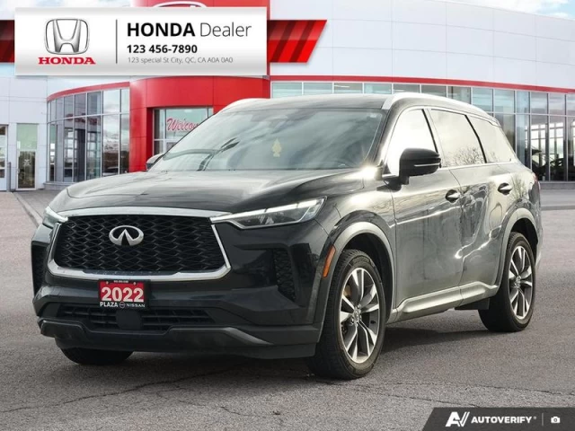 INFINITI QX60 Autograph 2022