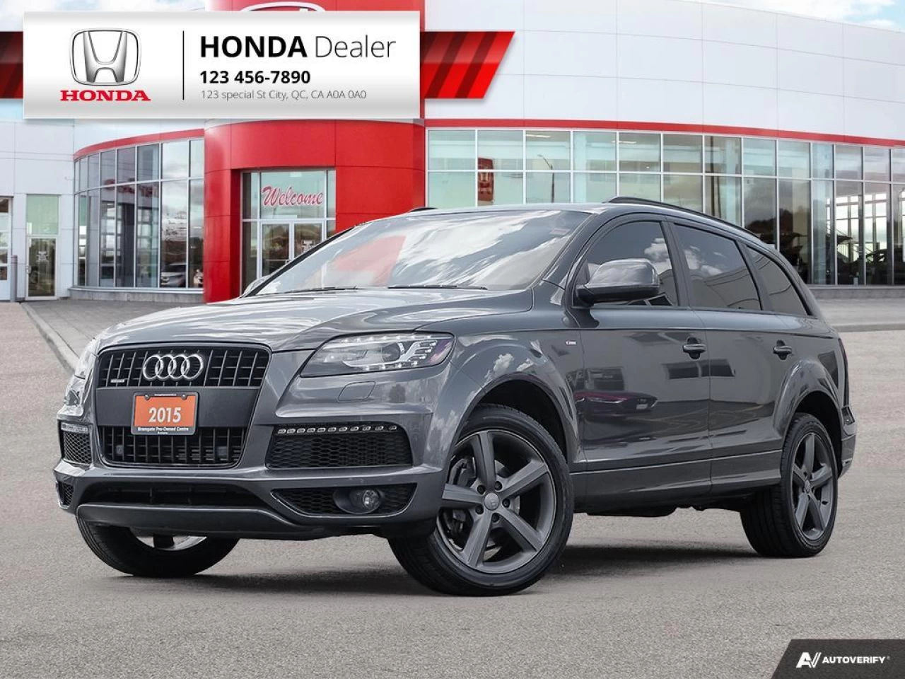 2015 Audi Q7 3.0L TDI Vorsprung Quattro Main Image