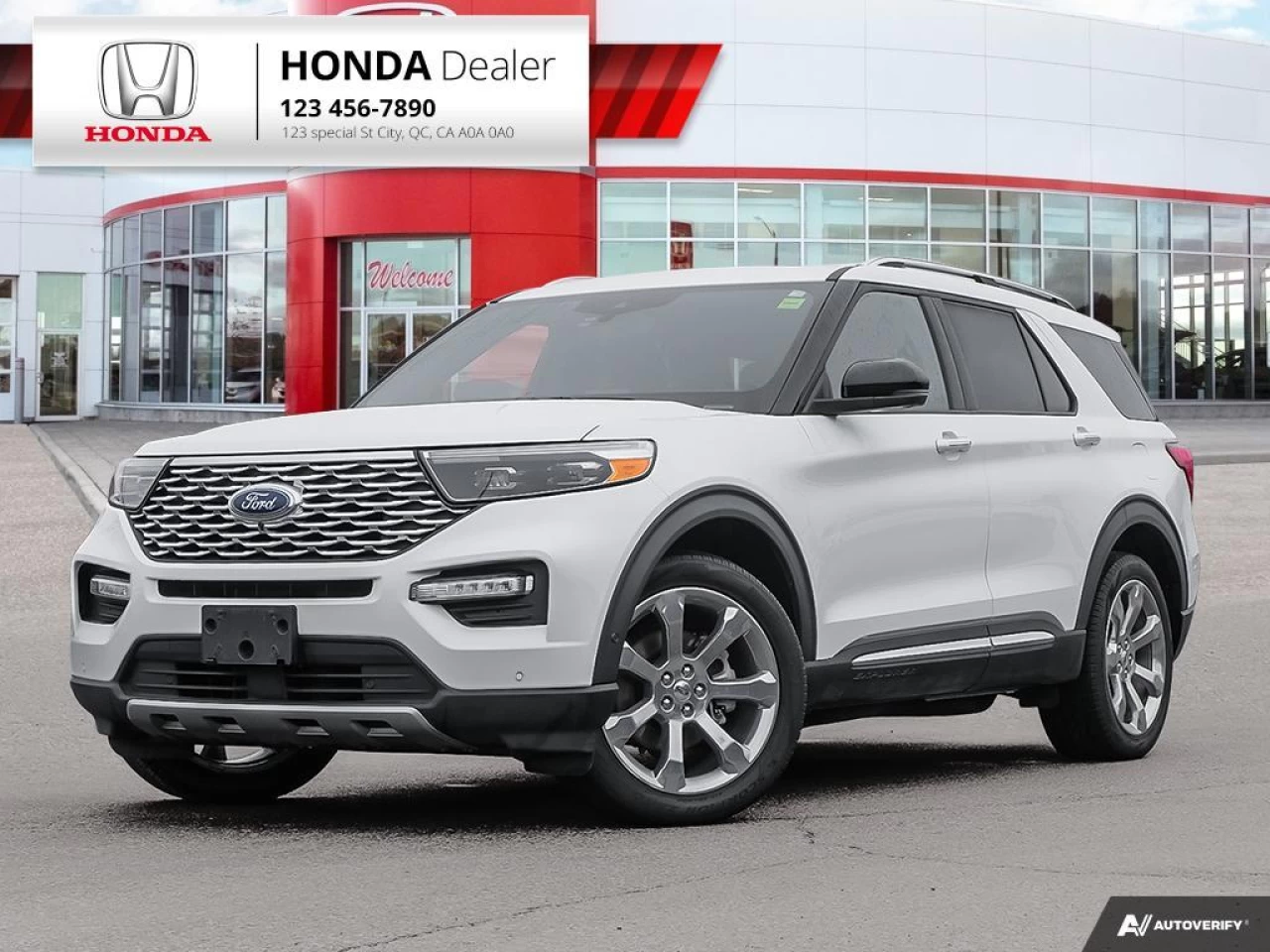 2020 Ford Explorer Platinum Main Image