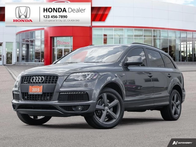 Audi Q7 3.0L TDI Vorsprung Quattro 2015