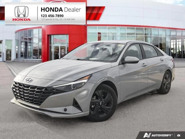 Hyundai Elantra Preferred 2022