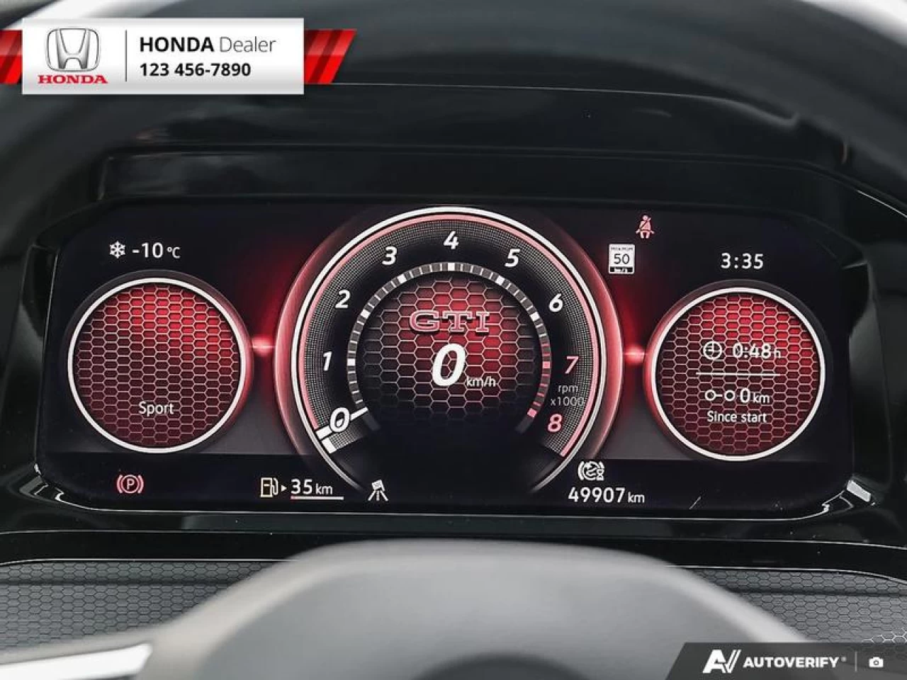 2022 Volkswagen Golf GTI Performance Main Image